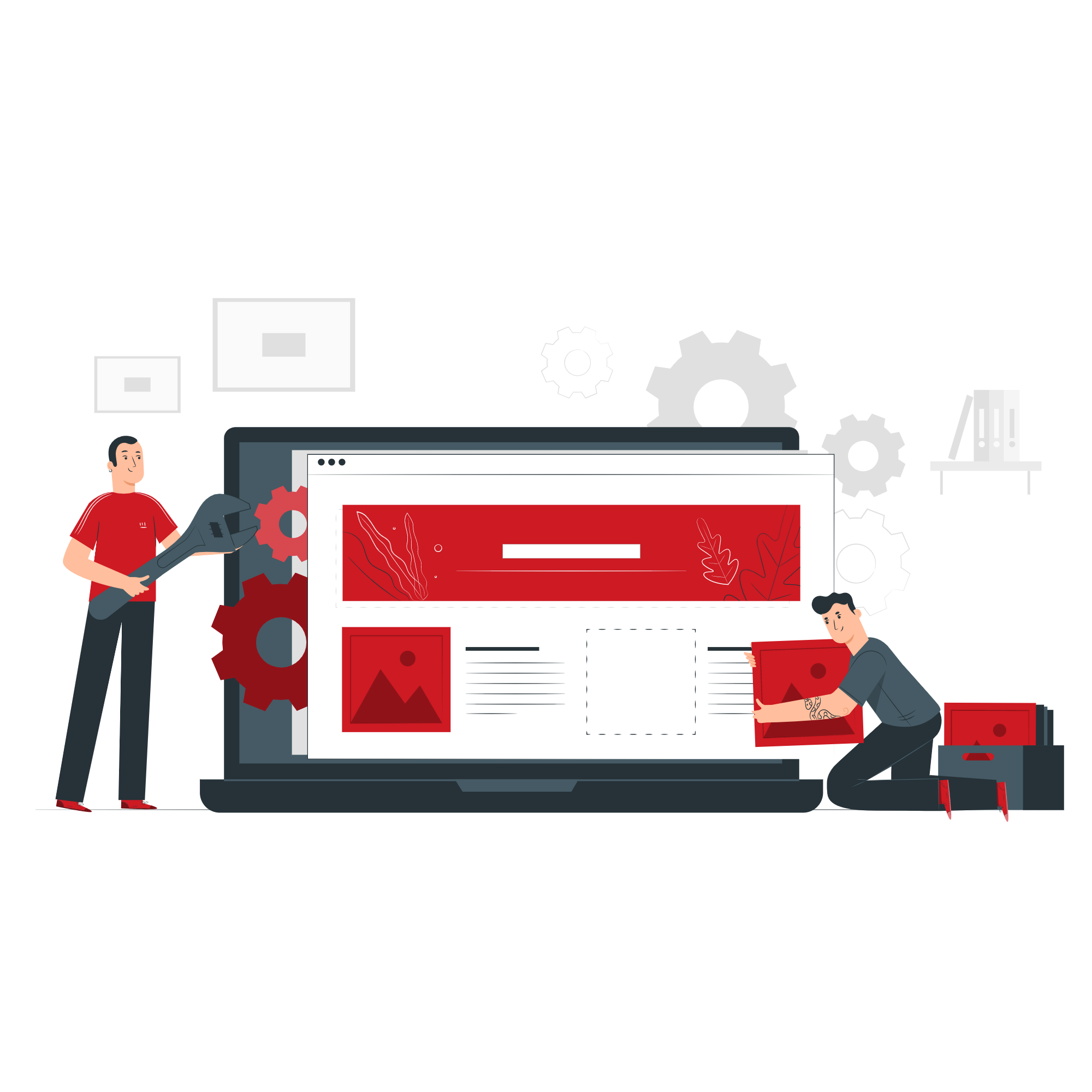 Website setup-pana